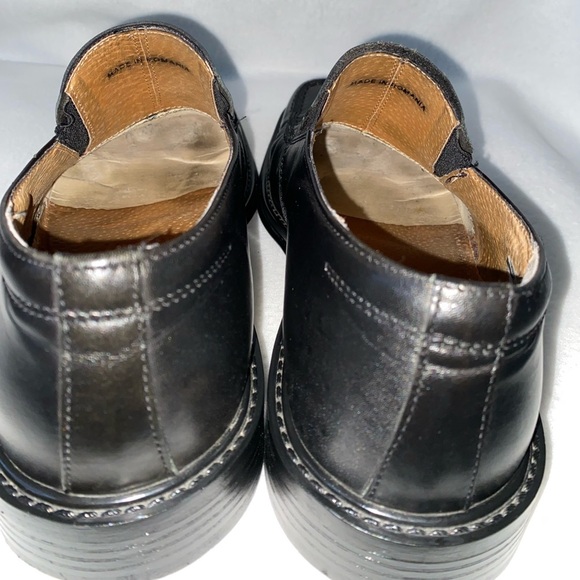 Aldo Mens Size 44 Black Leather Loafers - Picture 9 of 16